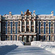Palacio de  Catalina II en  invierno